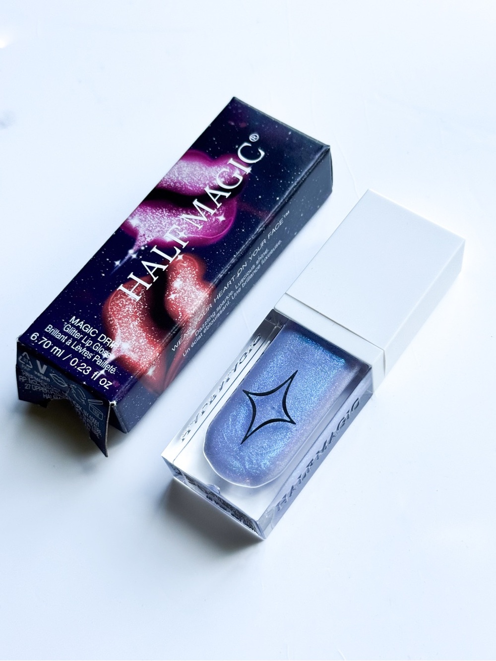 MAGIC DRIP GLITTER LIPGLOSS  in new shade Virtual BFF